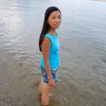 Les pieds dans l'eau