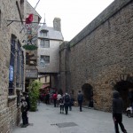 Street of Mont St-Michel