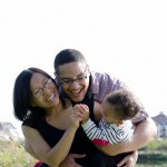 Having fun with my girls